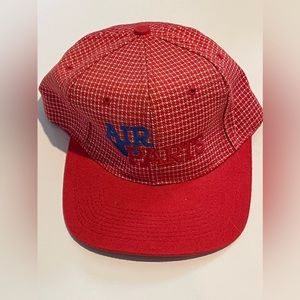 Red Air Parts Strapback Cap Hat Car Truck